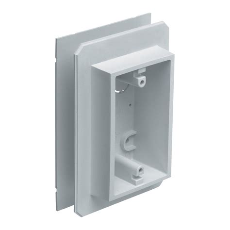 arlington box for metal siding|Arlington exterior outlet boxes.